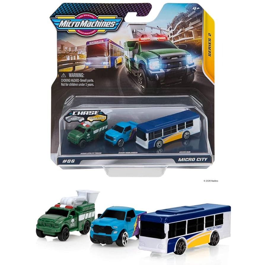 Amazon.com: Micro Machines Start, City Pack - Includes 3